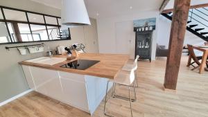 Maisons de vacances Avelenn Belle maison de ville avec terrasse : photos des chambres
