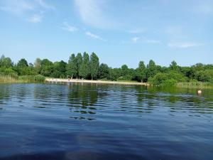 Stacaravan aan het water
