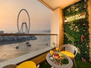 Dubai Eye & Palm View #JBR Beach # ULTRA Luxurious 2 BHK