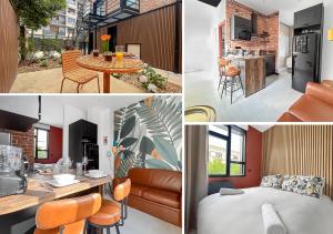 Appartements 102 Studio elegant avec jardin, centre-ville : photos des chambres