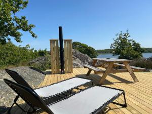 Mycket trevlig stuga på Brännö med havsutsikt