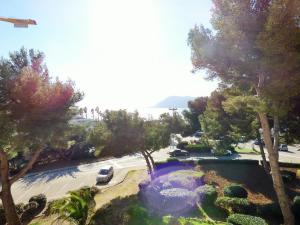 Vue mer, calme, face à la plage