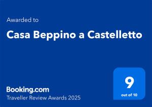 Casa Beppino a Castelletto
