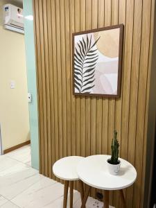 Apartamento quarto e sala com vista mar - Smart Costa Azul