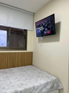 Apartamento quarto e sala com vista mar - Smart Costa Azul