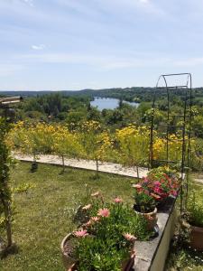 Maisons de vacances Gite Les 2 Ponts, studio superbe vue sur la Dordogne : photos des chambres