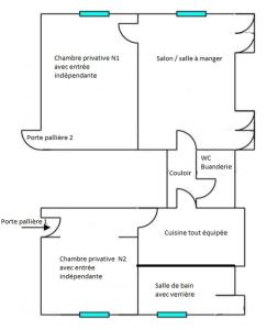 Appartements 19 av gambetta : Appartement
