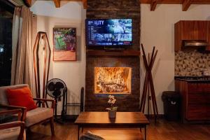 Cabaña De Lujo con Jacuzzi a 10 min del Pueblo