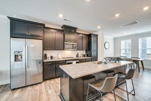 Walk to Music Factory Townhome with Rooftop Deck!