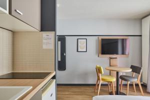 Appart'hotels Appart'hotel Odalys City - Lyon Centre Confluence : photos des chambres