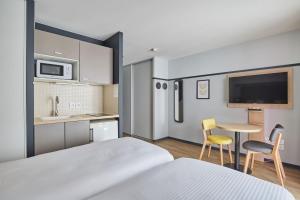 Appart'hotels Appart'hotel Odalys City - Lyon Centre Confluence : photos des chambres