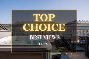 Exclusive 2-Bedroom Penthouse with Jacuzzi - Hoteles de 3 estrellas en Budapest