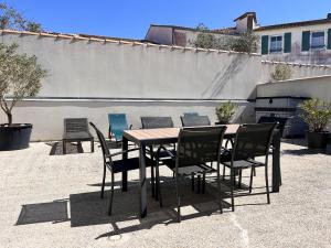 Maisons de vacances ABYS Logement avec grande terrasse : photos des chambres