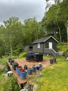 Koselig hytte i sjøkanten