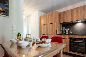 Appartement La Marmotte à Monetier grande terrasse