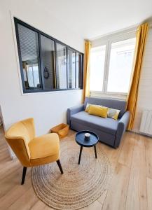Appartements Les Amoureux - T2 hyper centre ville, 100m plage, tout a pied, WIFI : photos des chambres