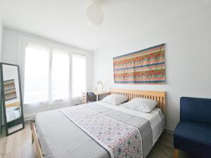 Appartements La belle chanteraine 80 m2 vue Basilique : photos des chambres
