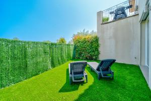 Villas Maison avec jardin Vue degagee : photos des chambres