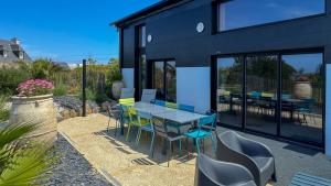 Villas Loft haut de gamme avec jacuzzi a Trelevern : photos des chambres