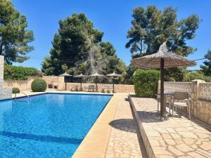mediterranean studio with sun terrace and sea view