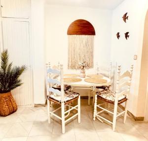 mediterranean studio with sun terrace and sea view