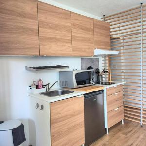 T2 Cozy a 2 min à pied des plages - Parking privé