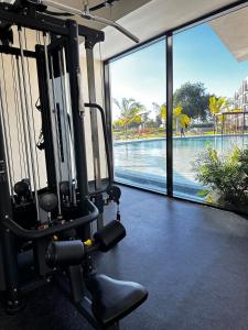 Tropical Apartment King Bed artificial beach and golf course