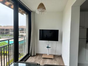 Appartement dans résidence privée avec piscine proche mer