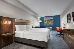 King Suite with Roll-In Shower - Disability Access/Non-Smoking room in Holiday Inn Express Fresno River Park Highway 41 an IHG Hotel