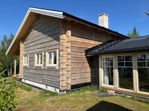 Blockhütte Ratzeputz