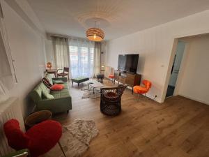 Appartements Apartment in Le Mans with Retro-Chic Style : photos des chambres