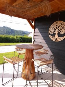 Chalets Chalet, aux portes du Morvan : photos des chambres