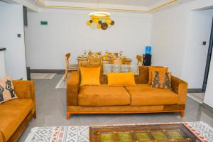 comfort living apartment with Dsq , Gym, rooftop football pitch, coffee house, restaurant, garden and child play area in kileleshwa