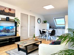 Appartements Grand T3, 2 chambres, jardin au calme - Gite du Photographe : photos des chambres