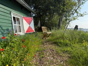The Historical Trick Hut in the middle of the Lake
