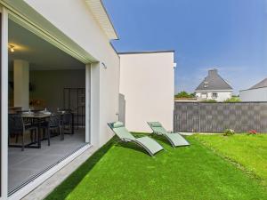 Maisons de vacances Jardin clos - Maison de plain-pied pour 4 : photos des chambres