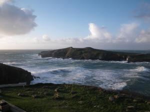 Glendorgal Sands - The best sea views in Cornwall