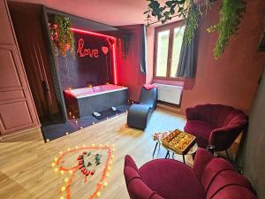 Suite Obsidian - Love Room au coeur dOrange