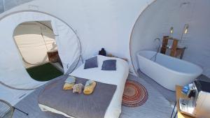 Tentes de luxe Ecolieu B & Bubble Drincham by BubbleTree BBT SARL : photos des chambres