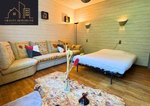 Maisons de vacances Maison tout confort avec jardin : photos des chambres