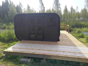 Sadramõtsa guesthouse with a sauna