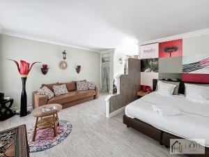 Appartements Elegant 2BD Terrace 50 m from the sea, Sleeps 8 : photos des chambres