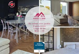 Appartements L-Esprit Zen, calme, jardin : photos des chambres