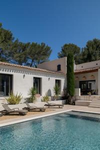 Villas Magnifique Villa a 5 minutes d-Aix : photos des chambres