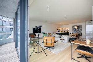 Stunning view over Sea & City Ostend - Ensor