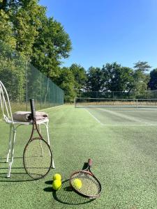 Maisons de vacances Maison avec piscine & tennis partages - proche Chateaux de la Loire - 1h30 de Paris : photos des chambres