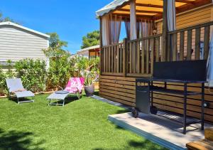 Campings Bungalow kanedo Canet en Roussillon Mar Estang 4* : photos des chambres