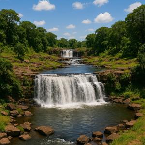Zuba waterfall executive Lodge