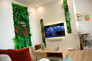 Latelier vert - SPA, Suite Luxe, Proche Hypercentre - Classé 4 étoiles