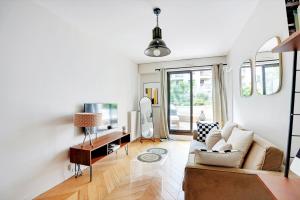 Appartements Appartement spacieux avec terrasse proche hopital americain : photos des chambres
